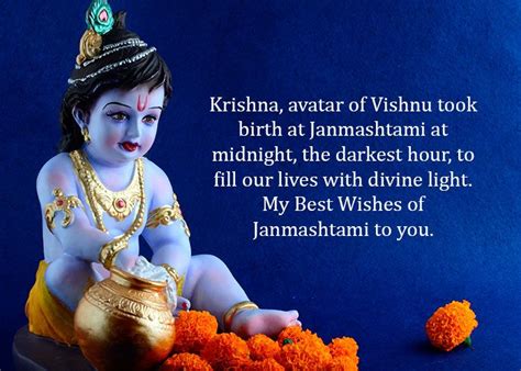 Krishna Janmashtami 2018 Happy Krishna Janmashtami Messages Whatsapp