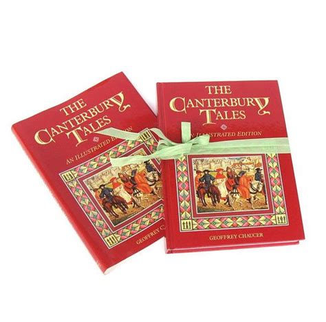 The Canterbury Tales By Geoffrey Chaucer An Illustrated Etsy