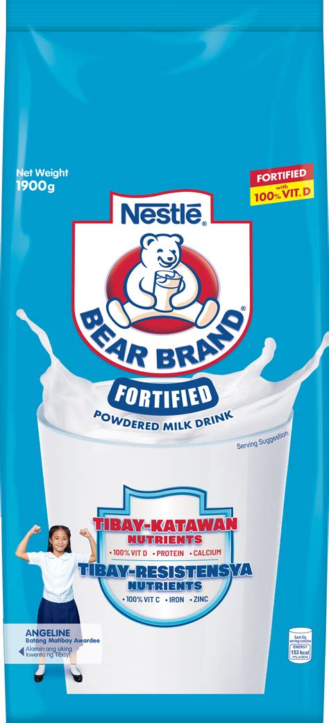 Bear Brand Fortified Powdered Milk Drink Bear Brand