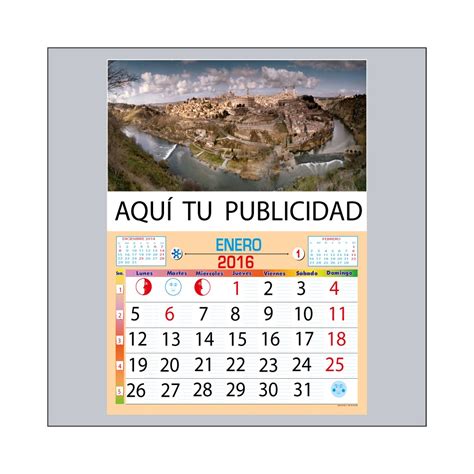 Calendarios Pared Imprenta Toledo