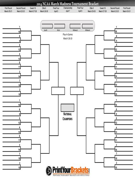 Fill Out Bracket Online Fill Out And Sign Online Dochub