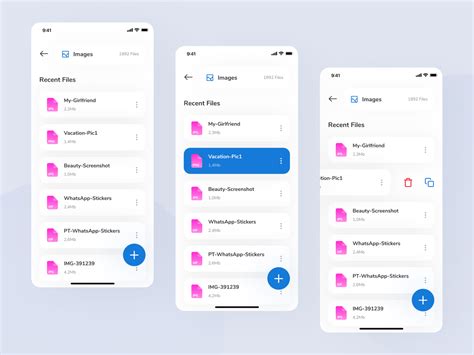 Folder And Files Management UI UpLabs