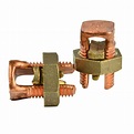 #6-#2 AWG Solid Copper Split Bolt Connector
