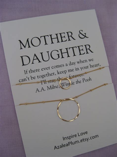 Maybe you would like to learn more about one of these? Mom. MOTHER Daughter Jewelry. 50th birthday Gift by AzaleaPlum