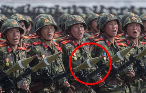 Us Military Expert Says North Korea Parade Arms Are Fake Daily Mail