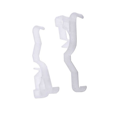 Clear Valance Clips For 2 In Faux Wood Blinds 2 Pack 10793478619795