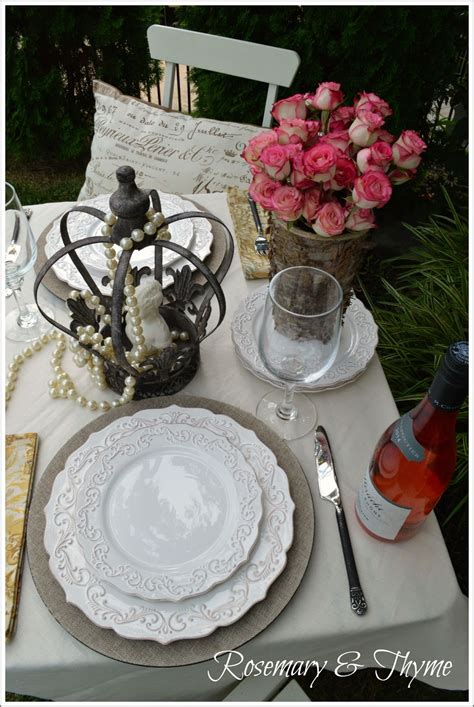 Rustic Romantic Tablescape