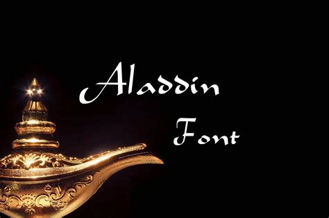 Aladdin Font Free Download