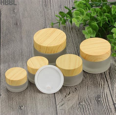 The packing gel hairstyle is always a classic option for most women. Frosted Glass Jars Cream Container Round Cosmetic Jars ...