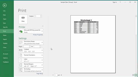 Learn how to select all of the worksheets in an excel workbook, then set up the selected worksheets so that they will each print on one page. How to Print only Specific Worksheets of a Workbook in ...