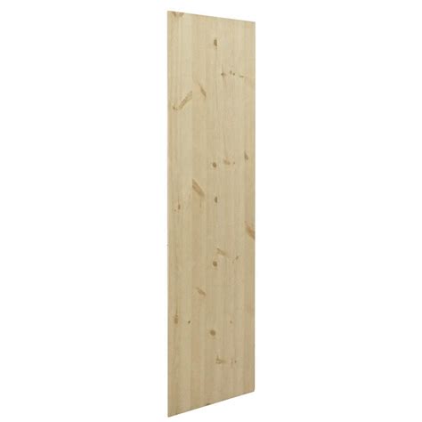 Sb60 sink base cabinet at menards unfinished cabinets base cabinets cabinet. Kapal Wood Products US84-PFP 1/4 x 84-Inch Knotty Pine Unfinished Plywood Base End Panel at ...