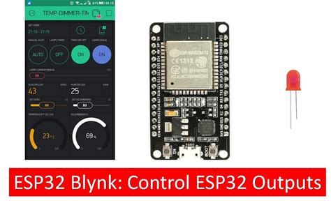 Control Esp32 Outputs Using Blynk App And Arduino Ide Iot Project