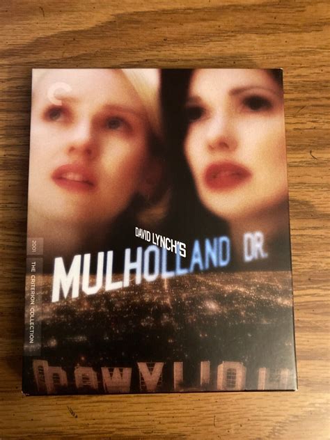 Mulholland Drive Criterion Collection New Hd Blu Ray 2 Pack