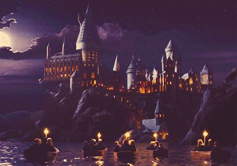 Art To Film First Sighting Of Hogwarts Concept Art And The Fleet Of