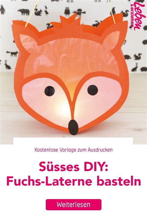 Fuchs Laterne Basteln