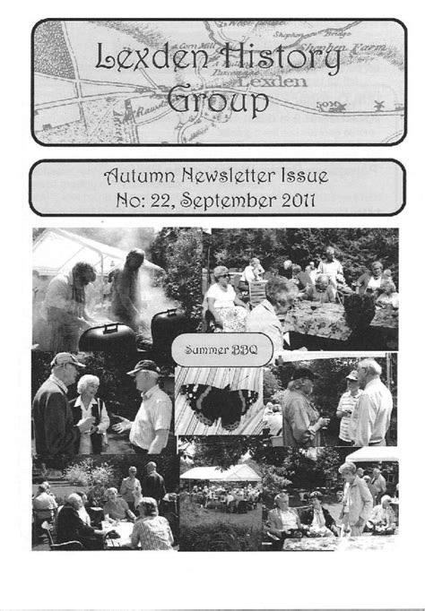 September 2011 Issue 22 Lexden History Group