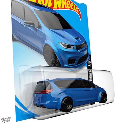 Chrysler Pacifica Hellcat Widebody Rendering Shows Hot Wheels Muscle Autoevolution