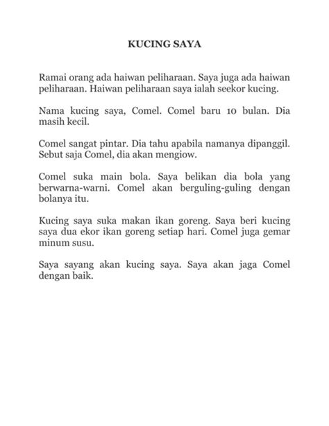 KARANGAN TAHUN 4 by kasharin  Flipsnack