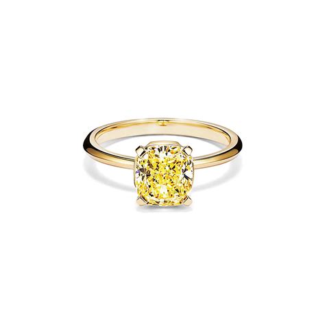 tiffany true™ yellow diamond engagement ring in 18k gold an icon of modern love tiffany and co