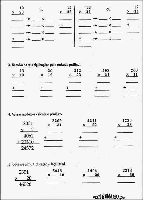 Problemas De Matemática 4 Ano Multiplicação E Divisão Edulearn
