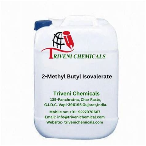Liquid 98 Min 2 Methyl Butyl Isovalerate Packaging Size Drum At Best