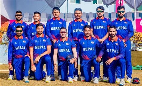 Nepal Cricket Team For Namibia Tour Announced Nepalnews