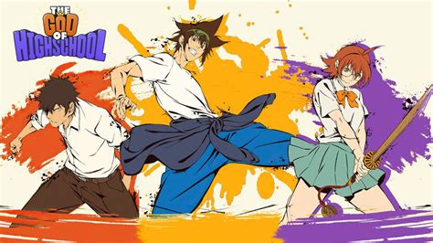 The God Of High School The Fighting Style Of The Three Protagonists