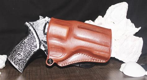 Sporting Goods Leather Paddle Holster For Chiappa Rhino Ds Mag