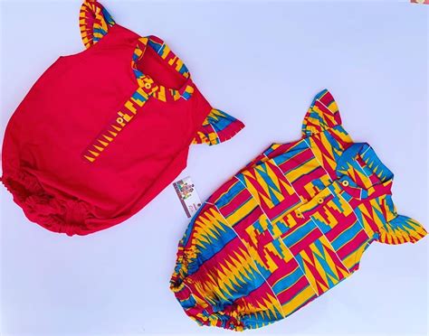 Ankara Baby Set Ankara Dresses For Babies African Print For Kids