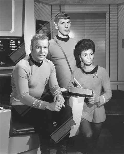 Star Trek Poster Rare Photo Vintage Kirk Spock Uhura Retro Etsy
