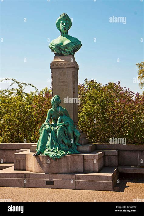 Copenhagen Denmark Monument From 1912 Of Princess Marie Of Denmark