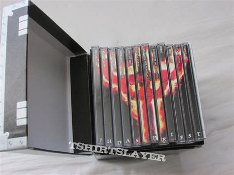 JUDAS PRIEST The Remasters CD Collection Box TShirtSlayer TShirt And BattleJacket Gallery