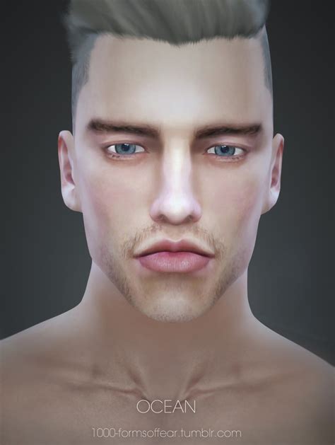 My Sims 4 Blog Ocean Skin For Males By 1000formsoffear