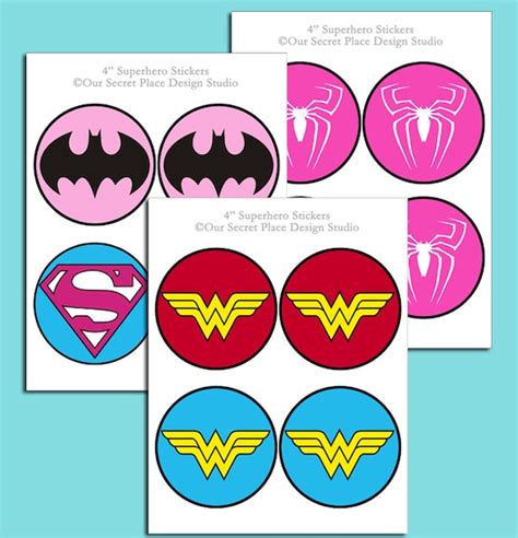 Girl Superhero Logos Superhero Girl Superhero Capes Superhero Etsy