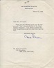 DEAN ACHESON - TYPED LETTER SIGNED 03/27/1952 - HFSID 321003
