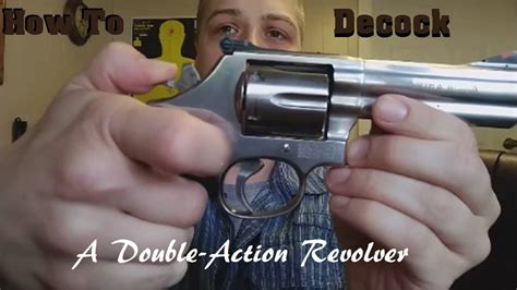 How To Safely De Cock A Revolver Youtube