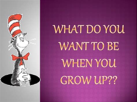 Ppt What Do You Want To Be When You Grow Up Powerpoint Presentation Id 1859623