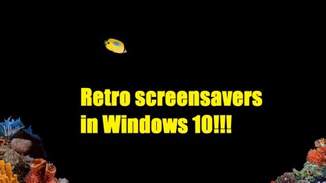 How To Install Windows 98plus 95 Screensavers In Windows 788110