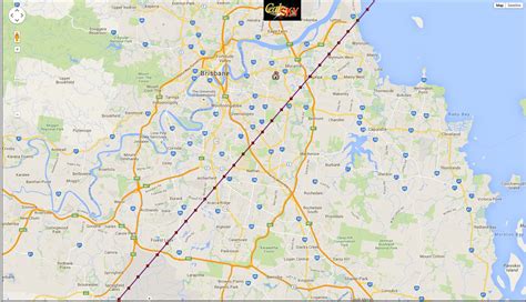 ISS Brisbane Crossing Location Map 