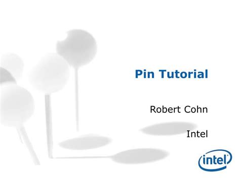 Ppt Pin Tutorial Powerpoint Presentation Free Download Id5737446