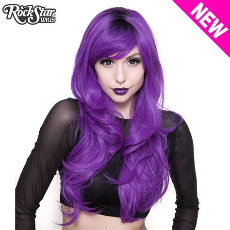 Rockstar Wigs Uptown Girl Collection Purple 00137 Wigs Hair And