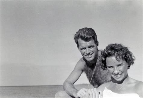 Robert F. Kennedy and Ethel Kennedy in Hawaii in 1950. Photo Credit