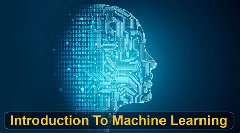 Introduction To Machine Learning Application Of Machine Learning