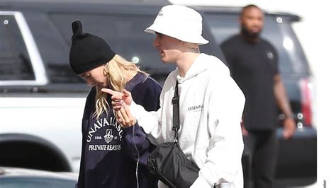 Justin Bieber Kisses Wife Hailey In First Picture Of Couple From Second Wedding Ents And Arts
