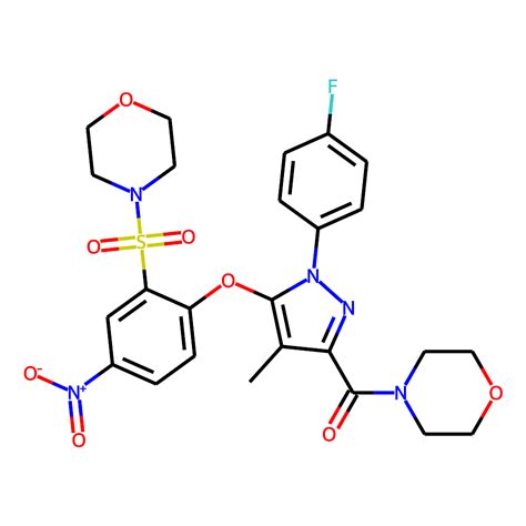 v004 7945 — chemdiv screening compound 4 [1 4 fluorophenyl 4 methyl 5 [2 morpholine 4