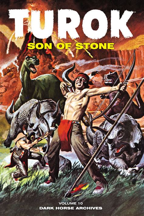 Turok Son Of Stone Archives Volume Hardcover Profile Dark
