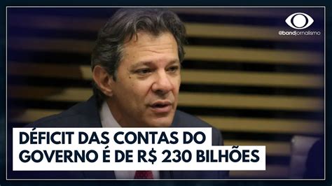 Rombo nas contas do governo é o 2º maior da história Jornal da Band