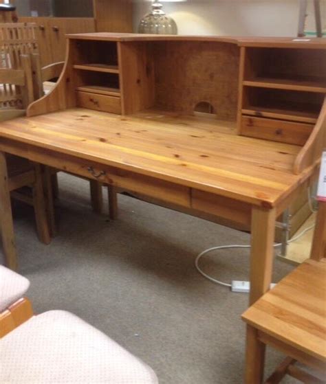 Solid Pine Desk With Hutch In Middleton Cheney Oxfordshire Gumtree