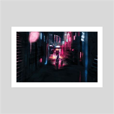 Alleycat In The City An Art Print By Manjeet Gill Inprnt
