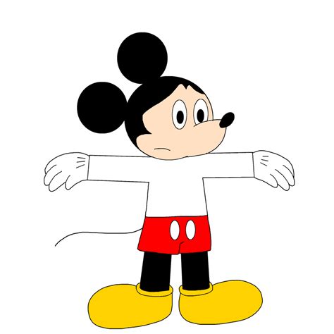 Mickey Mouse With His Plastered Arms By Marcospower1996 On Deviantart